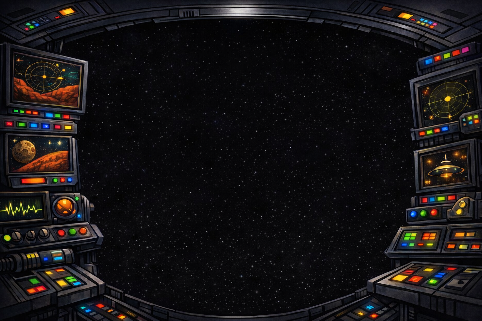 Fond cockpit spatial AFM
